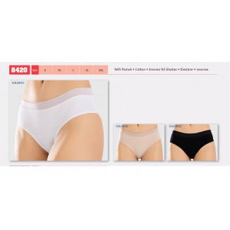Jiber Труси жіночі ВІСКОЗА  683  БЕЖЕВИЙ  S/M/L/XL    2шт