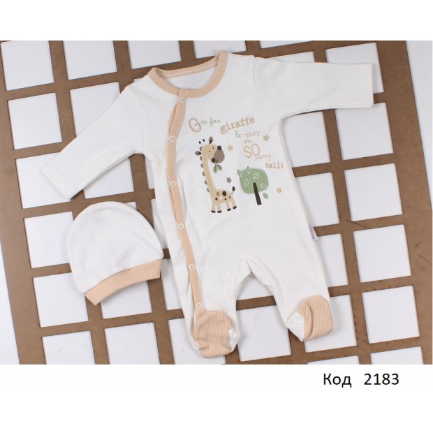 Комбинезон интерлок Twetoon 213762  3 шт.