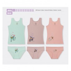 BR Набір6 білизни для дівчинки(майка+ТРУСИ) 4844/5842  6(3)шт.
