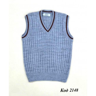 --Suzie Жилет для хлопчика ШК-44/ 122-146 (R) сірий 5 (1)шт