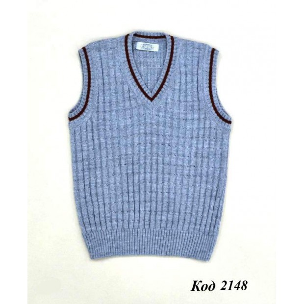 --Suzie Жилет для хлопчика ШК-44/ 122-146 (R) сірий 5 (1)шт