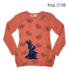 Tr Туніка для дівчинки стрейч Safari 715  Зайка 116-134 4 шт.