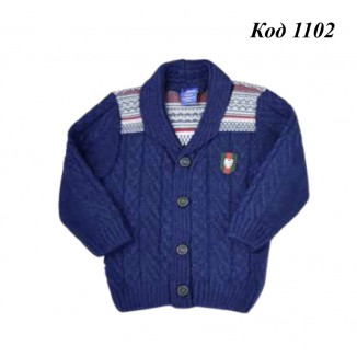 Tr Кофта в'язана для хлопчика на гудзиках Cocuk6202 2-5 років  4 шт