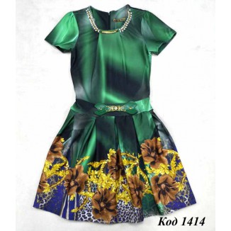 Tr Сукня для дівчинки трикотаж 71845 140-158  4 шт.