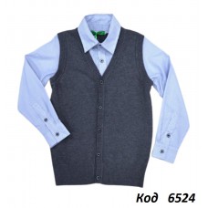 Ch Кофта-обманка для хлопчика Xiaofeihu 17-23  4 р.