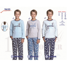 BR Піжама для хлопчика 01-02 стрейч/бавовна  9623    01,02  2 шт.