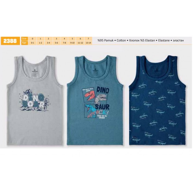 BR Майка для хлопчика 2388   6(3) шт