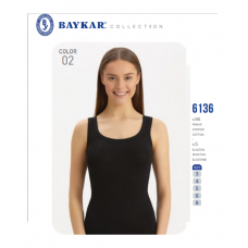 BR Майка жіноча 6136,02  ЧОРНИЙ     6(1)шт.