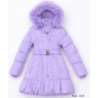 Ch Пальто зимове для дівчинки синтапон на флісі ТВ  128-146  4(1) шт