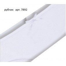 BR Труси для дівчинки підліток 7892,01 РУБЧИК  БІЛИЙ    12(6) шт.