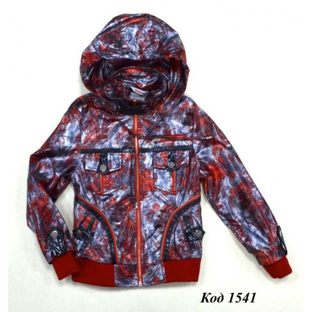 ,Ch Вітрівка для дівчинки на трикотажі 003 S/M/L/XL/XXL(122-146) 5 р.