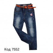 Ch Штани для дівчинки ДЖИНС H.L.Xiang D-286  98-122 6(3)шт