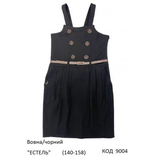 SuzieСн 140-158шерсть Сарафан Сн56608 "ЕСТЕЛЬ" чорний 140-158  4шт