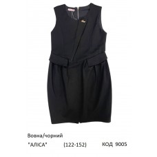 SuzieСн 122-152шерсть Сарафан Сн48508 "АЛІСА" чорний 122-152 6 шт