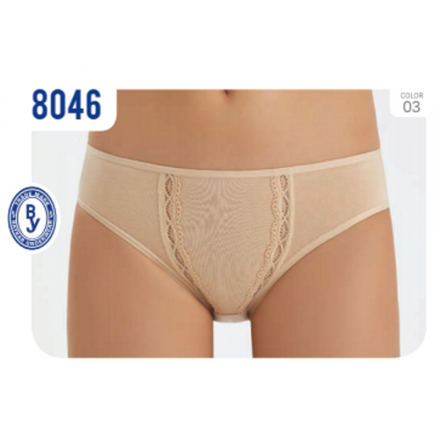 BR Труси жіночі  8046,03  БЕЖЕВИЙ   12(3)шт