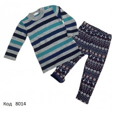 Ukr Костюм для дівчинки (Туніка вязка + лосини на хутрі)   92-116 шт