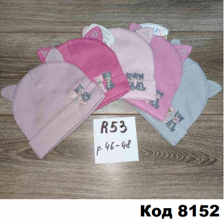 Шапка Анпа девочка.R-53  46-48   5 шт.