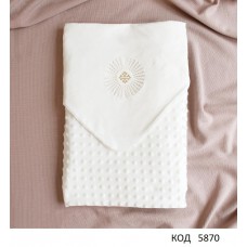 LD Крижма плед МІНКІ-ПЛЮШ Кр-9 90*80   1шт