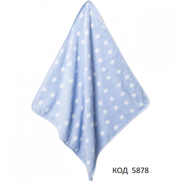 Tr Плед вельсофт STORY 15010 горох  1 шт