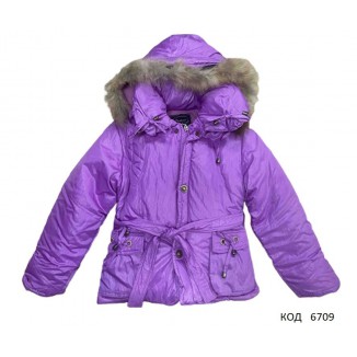 --Ch Куртка для дівчинки синтепон  6-9 років  (M-XL) 134-152  БУЗОК   4(1)шт