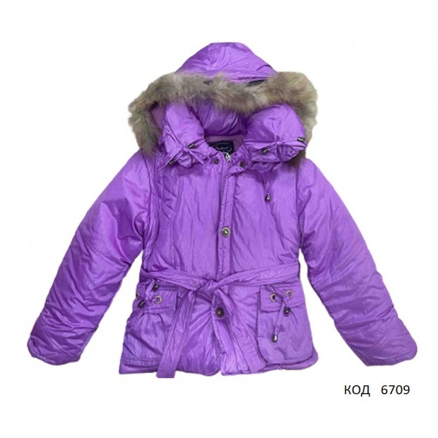 --Ch Куртка для дівчинки синтепон  6-9 років  (M-XL) 134-152  БУЗОК   4(1)шт