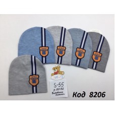 ANPA Шапка в'язана для хлопчика  S-55  46-48   5 шт.