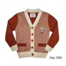 Tr Кофта в'язана для хлопчика на гудзиках CINALI 3780  (1-3) 86-98 3 шт