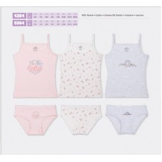 BR Набір6 білизни для дівчинки(майка+ТРУСИ) 4364/5364   6(3)шт.