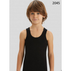 BR  Майка для хлопчика 2045,02  ЧОРНИЙ   06,07   6(3) шт