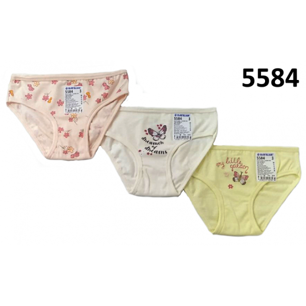 BR  Труси для дівчинки 5584,99    06,07    12(3) шт.