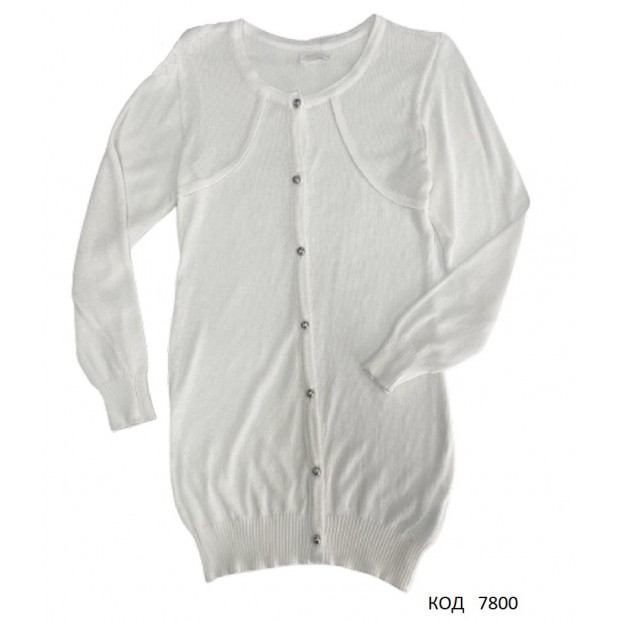 ,Ukr Кардиган легка в'язка для дівчини льон КД-216 128//134//140   3шт