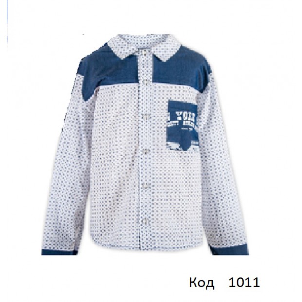 МС Сорочка для хлопчика "ДЖЕЙКОБ" 116-128 р. 3 шт.