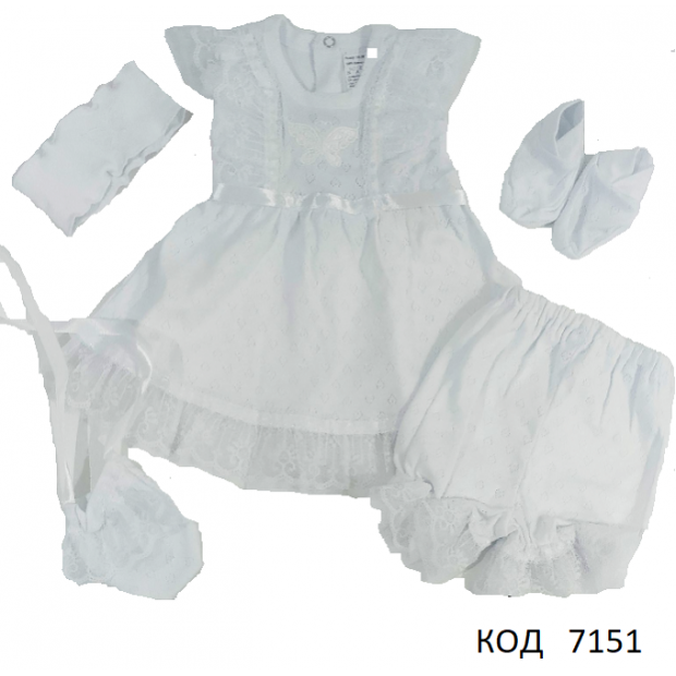 Комплект крест К15АЖ004с шортиками девочка.5 предм.68 1р.