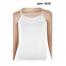 BR  Майка для дівчинки 4216.01 БІЛИЙ    06,07   2 шт.