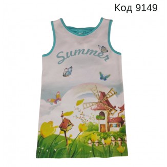 .Mevis Сукня літня для дівчинки 1455  098-116  4шт