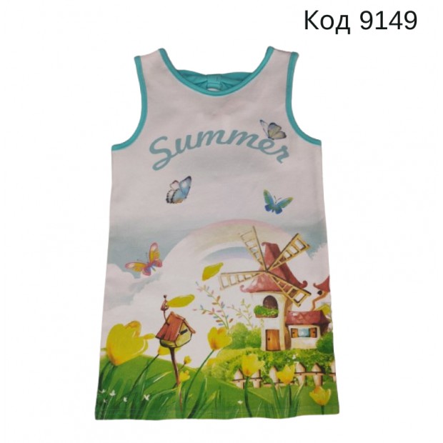 .Mevis Сукня літня для дівчинки 1455  098-116  4шт