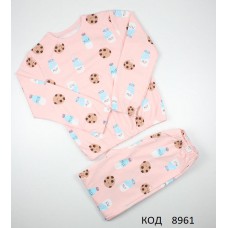 МС Піжама футер КОМБІ ПЖ-2383  140,146,152   3шт