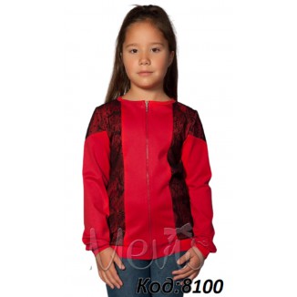 ,Mevis Кофта на замку для дівчинки 1560  122-146  5 шт