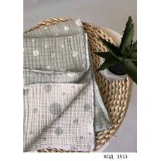 БМ Плед МУСЛІН комбі 1976,04    100*65   1 шт