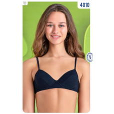 BR Бюстгальтер для дівчинки 4010,02   ЧОРНИЙ 6(3) шт.
