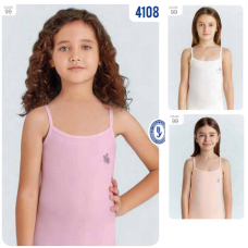 BR Майка для дівчинки 4108,99 Кольорова    06,07   6(3) шт.