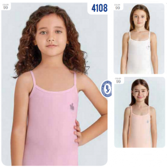 BR Майка для дівчинки 4108,99 Кольорова    06,07   6(3) шт.