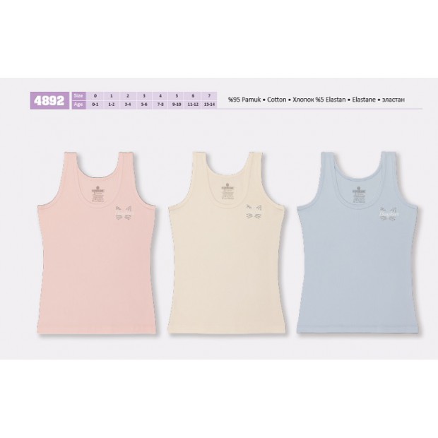 BR Майка для дівчинки 4892,99    06,07   6(3) шт.