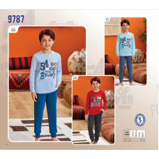 BR Піжама для хлопчика 03-06 стрейч/бавовна  9787    3-6  4 шт.