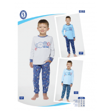 BR Піжама для хлопчика 01-02 стрейч/бавовна  9748    01,02  2 шт.