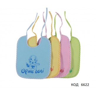 Слюнявчик непром.  с рисунком, завязка 12 шт.