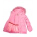 Ch Куртка зимова для дівчинки синтапон на флісі Magic 316,розовий. 116-134   4(1)шт