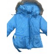 --Ch Куртка для дівчинки синтепон  6-9 років  (M-XL) 134-152  ГОЛУБИЙ   4(1)шт
