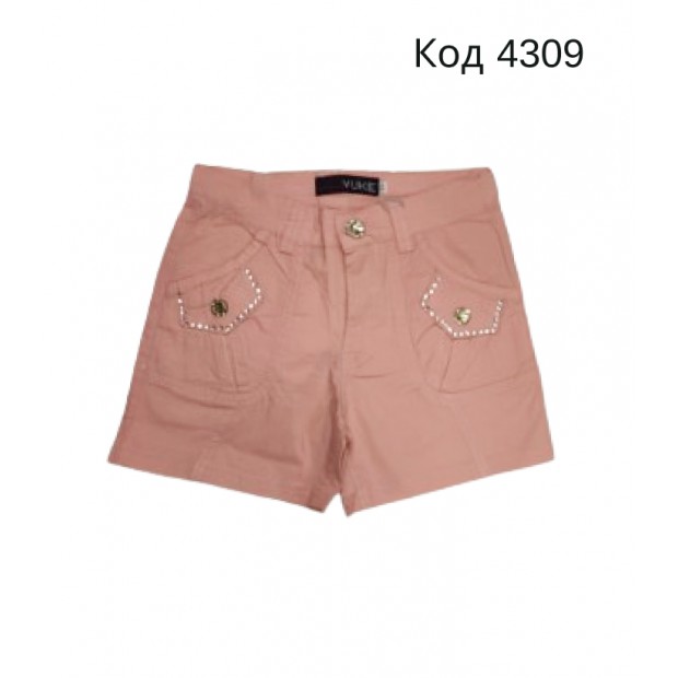 ,Ch Шорти для дівчинки Yuke легка тканина 21-25  5шт