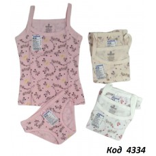 BR Набір білизни для дівчинки(майка+ТРУСИ) 4918/5918     6(3) шт.